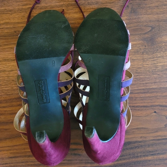 Charming Charlie lace-up pumps (EUC) 🛍 HP 🛍 - Picture 2 of 6